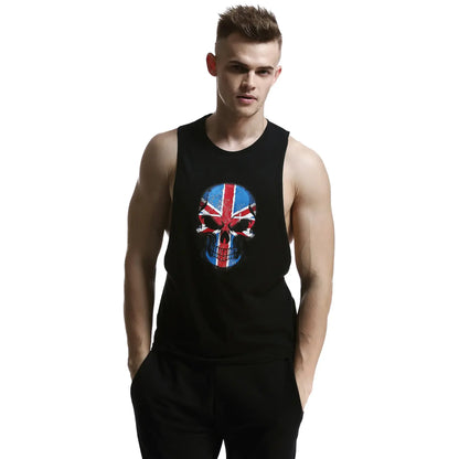 Seobean Seobean 100% Cotton Men's Fashion Vest Top - Unique Sleeveless Undershirt