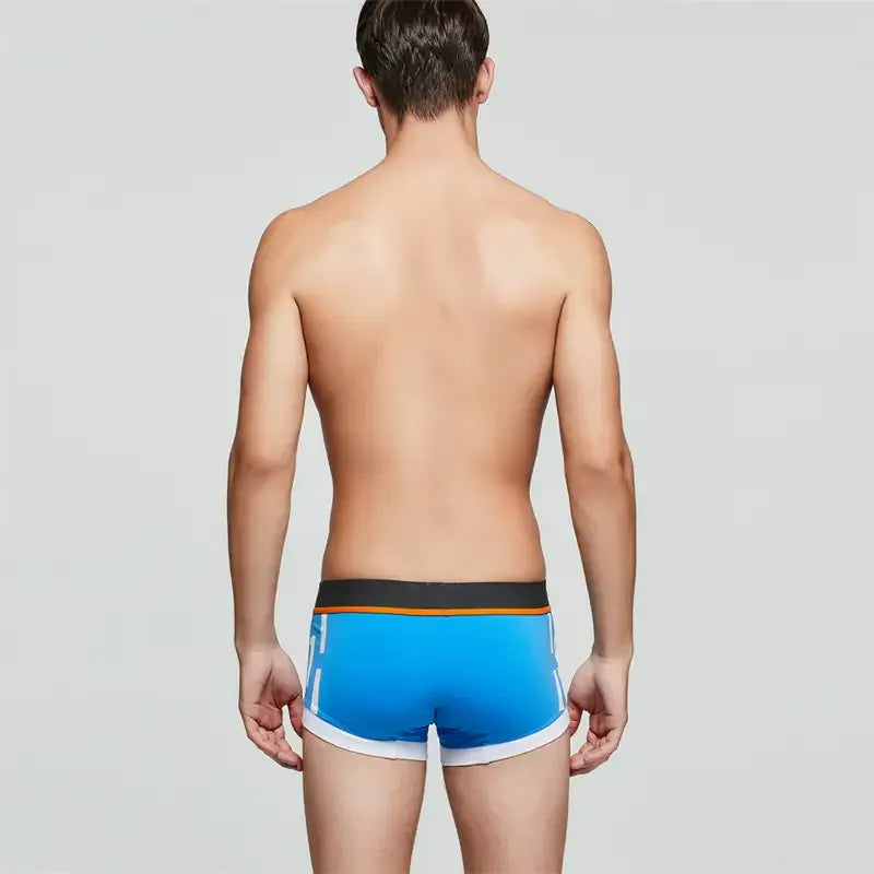 Seobean Seobean Low-Rise Cotton Boxer Trunks Comfortable Undies for Men