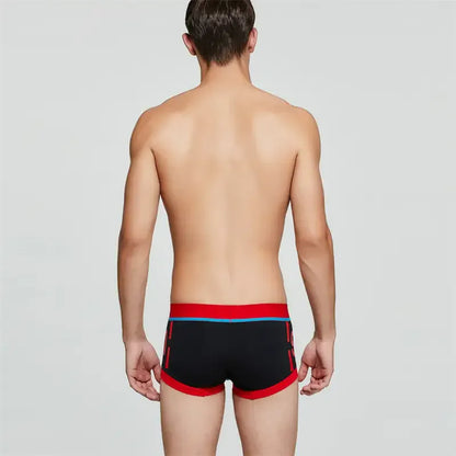 Seobean Seobean Low-Rise Cotton Boxer Trunks Comfortable Undies for Men
