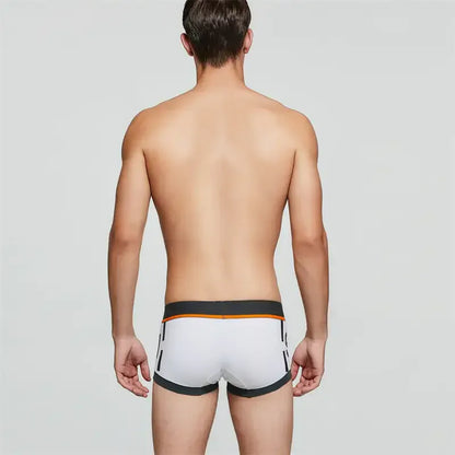 Seobean Seobean Low-Rise Cotton Boxer Trunks Comfortable Undies for Men