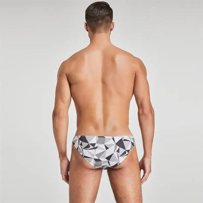 Seobean Seobean Men's Bikini Briefs - Sexy Low Rise Color Block Underwear