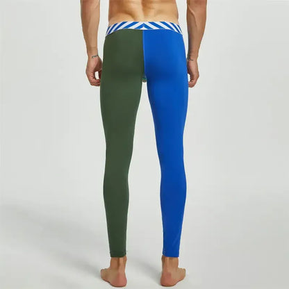 Seobean Seobean Men's Color Block Long John - Thermal Underwear for Winter