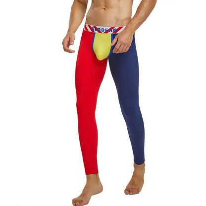 Seobean Seobean Men's Color Block Long John - Thermal Underwear for Winter