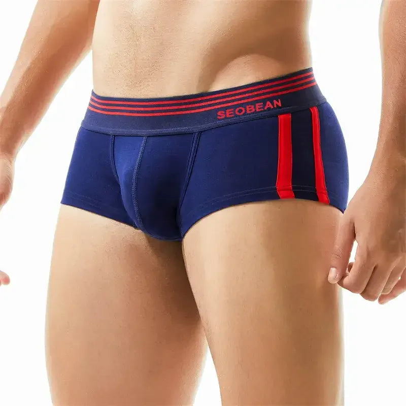 Seobean Seobean Men's Cotton Boxer Briefs - Comfortable & Stylish Underwear