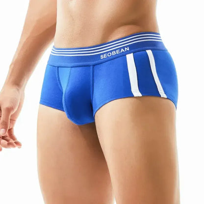 Seobean Seobean Men's Cotton Boxer Briefs - Comfortable & Stylish Underwear