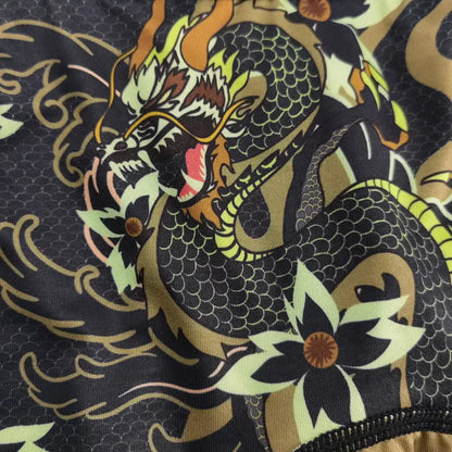 Seobean Seobean Men's Dragon Print Boxer Briefs - Low-Rise Pouch Underwear