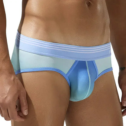Seobean Seobean Men's Gradient Color Briefs - Stylish & Comfortable Underwear