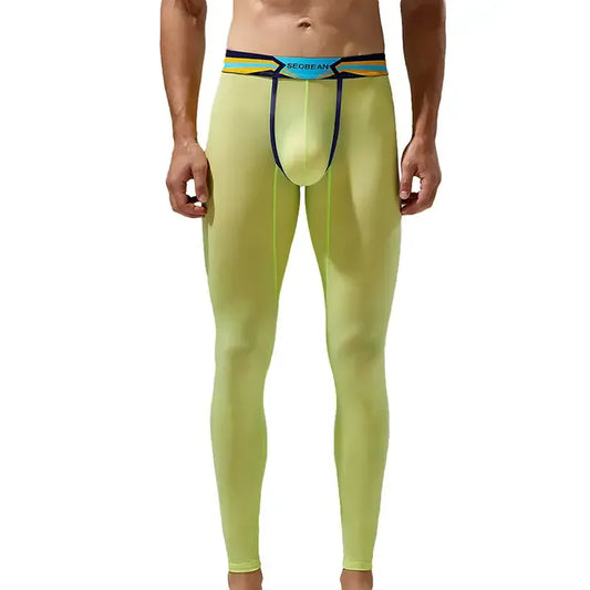 Seobean Seobean Men's Long John Thermal Underwear - Sexy Sport