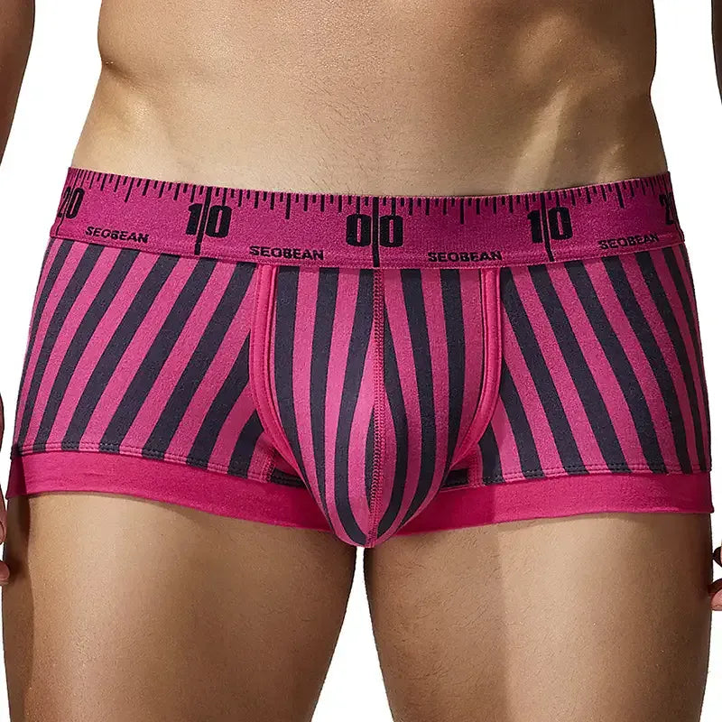 Seobean Seobean Men's Low-Rise Breathable Boxers With Extra Room
