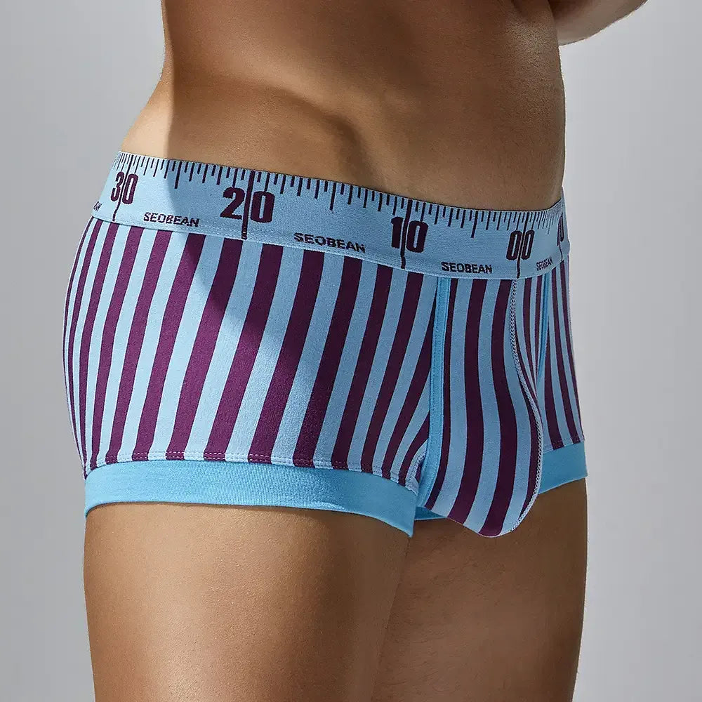 Seobean Seobean Men's Low-Rise Breathable Boxers With Extra Room