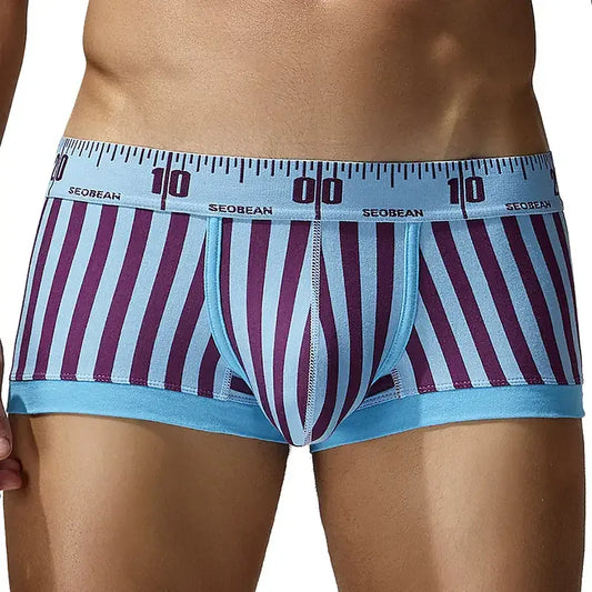 Seobean Seobean Men's Low-Rise Breathable Boxers With Extra Room
