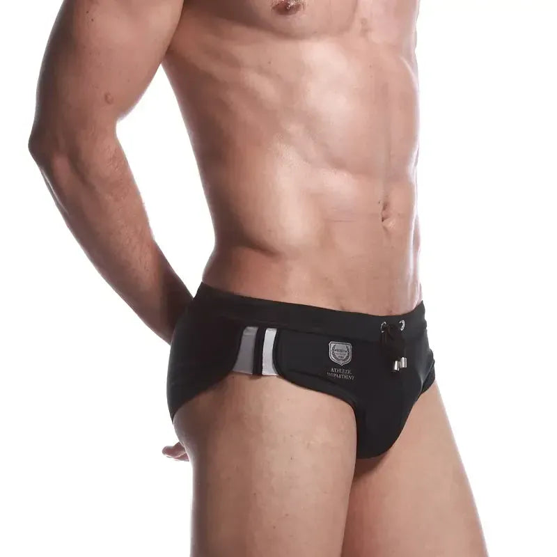 Seobean Seobean Men's Swim Briefs Trendy Indoor Swimwear