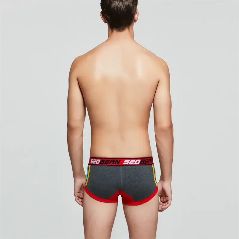 Seobean Seobean Trunks with Pouch Breathable Men's Boxer Briefs