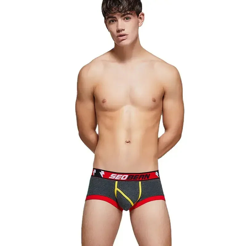 Seobean Seobean Trunks with Pouch Breathable Men's Boxer Briefs