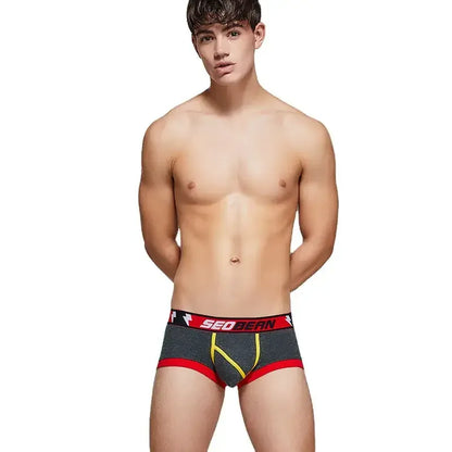 Seobean Seobean Trunks with Pouch Breathable Men's Boxer Briefs