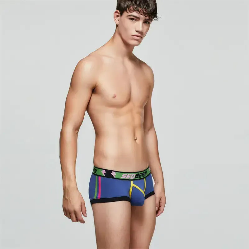 Seobean Seobean Trunks with Pouch Breathable Men's Boxer Briefs