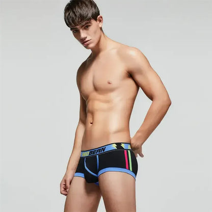 Seobean Seobean Trunks with Pouch Breathable Men's Boxer Briefs
