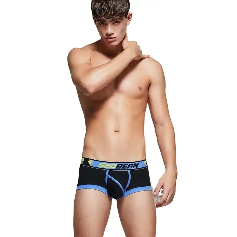 Seobean Seobean Trunks with Pouch Breathable Men's Boxer Briefs