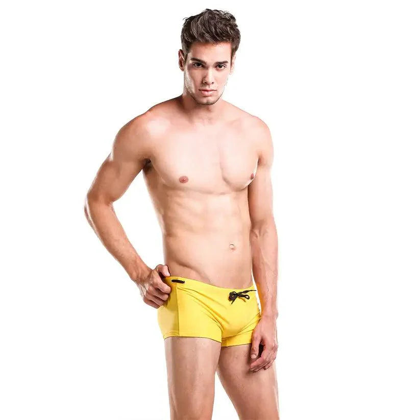 Solid Swim Trunks Beach Bikini - His Inwear