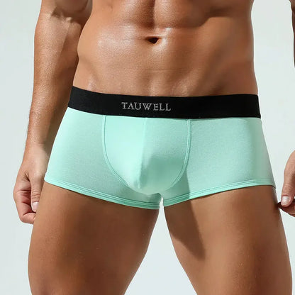 TAUWELL TAUWELL 2024 Men's Trunks: Premium Comfort Boxer Briefs with Supportive Pouch