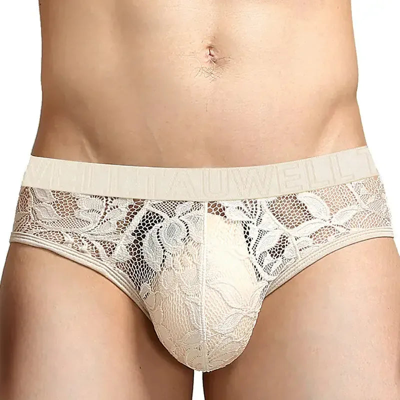 TAUWELL TAUWELL Men's Low-Rise Sexy Lingerie Briefs - 95% Nylon