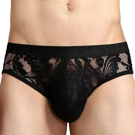 TAUWELL TAUWELL Men's Low-Rise Sexy Lingerie Briefs - 95% Nylon