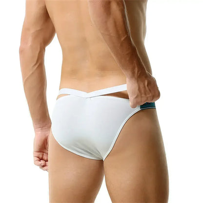 TAUWELL TAUWELL Men's Sexy Cross Waistband Briefs - Premium Comfort Underwear