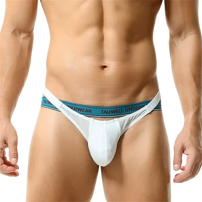 TAUWELL TAUWELL Men's Sexy Cross Waistband Briefs - Premium Comfort Underwear