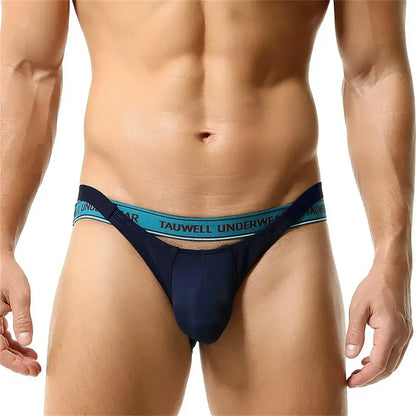 TAUWELL TAUWELL Men's Sexy Cross Waistband Briefs - Premium Comfort Underwear