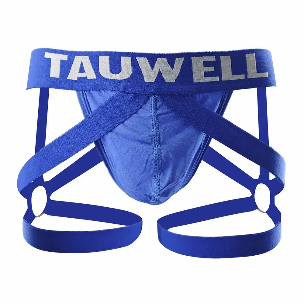 TAUWELL TAUWELL Men's Sexy Jockstrap Underwear High Elastic Sheer