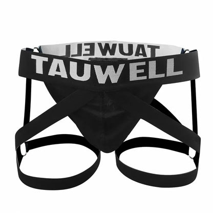 TAUWELL TAUWELL Men's Sexy Jockstrap Underwear High Elastic Sheer
