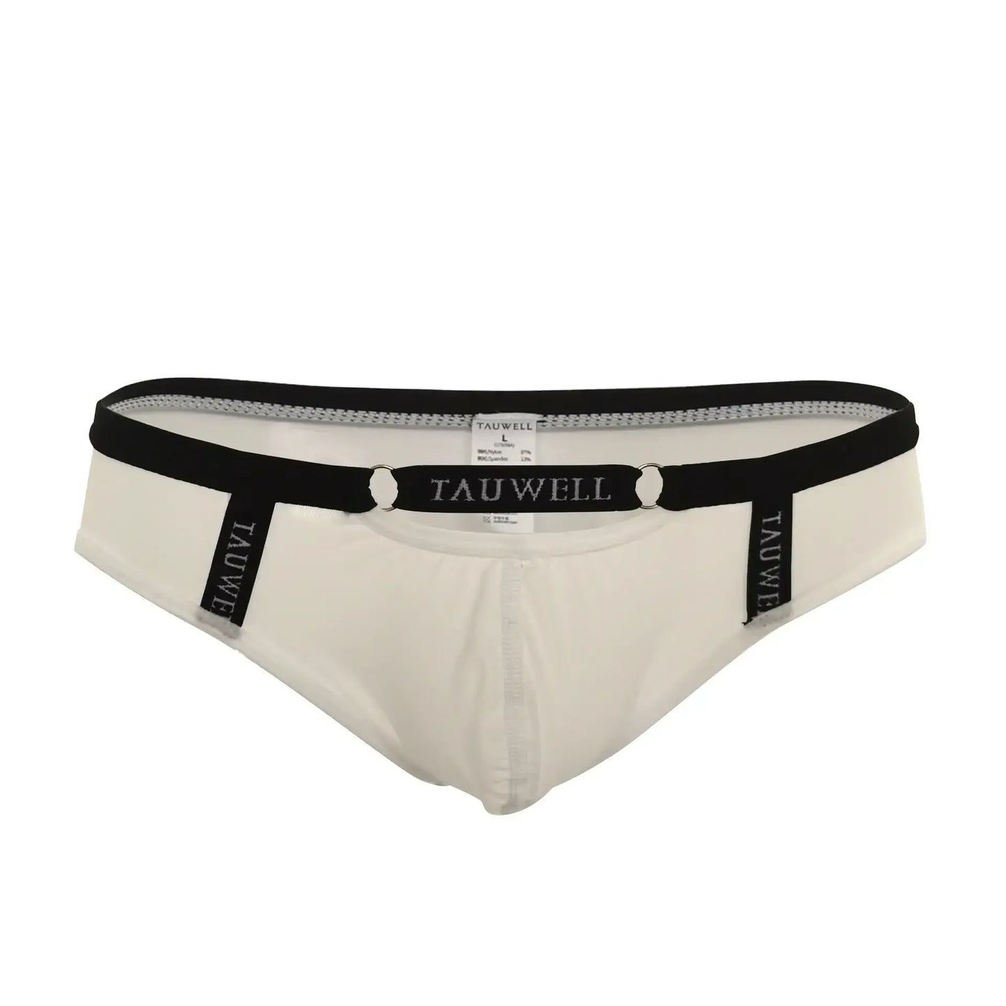 TAUWELL Tauwell Men's Sexy Low-Rise Briefs - Quick-Dry Pink Nylon & Spandex Underwear