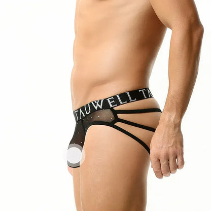 TAUWELL TAUWELL Men's Sexy Mesh String Briefs