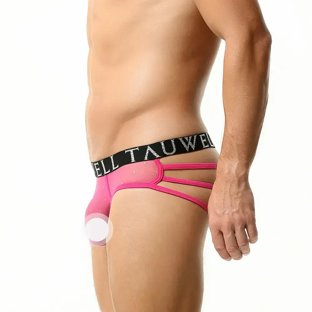 TAUWELL TAUWELL Men's Sexy Mesh String Briefs