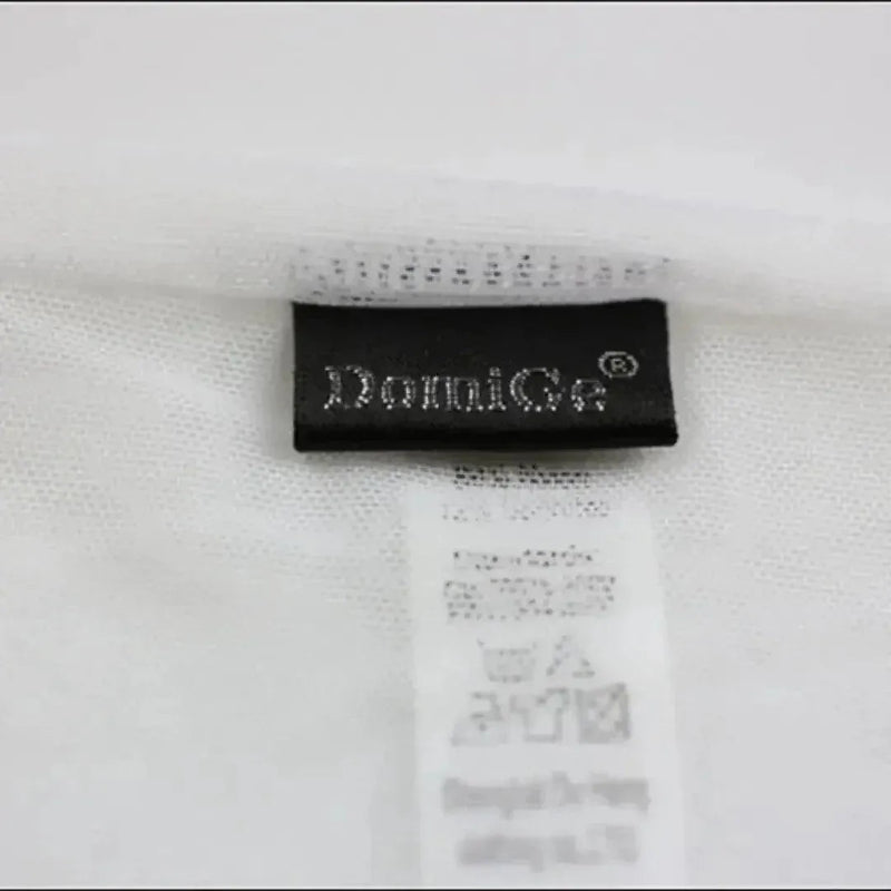 White sheer mesh fabric close-up — lightweight nylon blend	